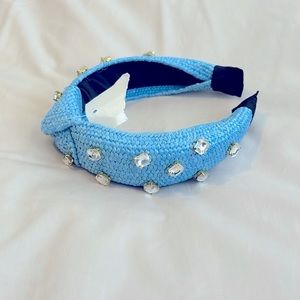 Nordstrom Rack Rhinestone Embellished Knotted Headband NWT